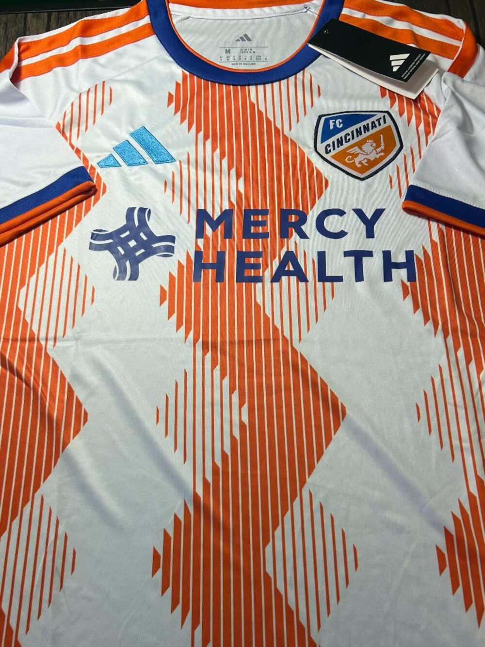 Adidas MLS FC CINCINNATI Men’s JERSEY Sz M,L,XL,2X New w tags